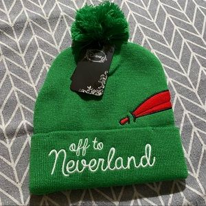 Off to Neverland, Disney Peter Pan beanie New/w tag